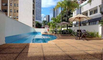 Flat à venda, 1 quarto, 1 suíte, 1 vaga, Funcionários - Belo Horizonte/MG
