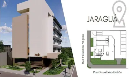 Flat à venda, 1 quarto, 1 suíte, 1 vaga, Santa Rosa - Belo Horizonte/MG