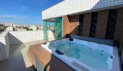 Cobertura para aluguel, 3 quartos, 1 suíte, 3 vagas, Castelo - Belo Horizonte/MG