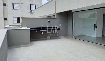 Cobertura à venda, 2 quartos, 1 suíte, 2 vagas, Santo Antônio - Belo Horizonte/MG