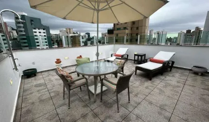 Cobertura à venda, 4 quartos, 2 suítes, 3 vagas, Serra - Belo Horizonte/MG