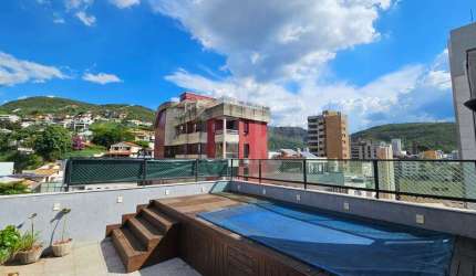 Cobertura à venda, 4 quartos, 1 suíte, 3 vagas, Sion - Belo Horizonte/MG