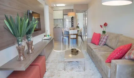 Apartamento com 2 quartos à venda na Rua Celso Bayma, 730, Barreiros, São José por R$ 658.709