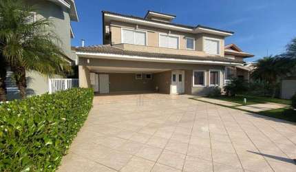 Casa com 4 dormitórios, 420 m² - venda por R$ 3.950.000,00 ou aluguel por R$ 18.000,00/mês - Residencial Morada dos Lagos - Barueri/SP