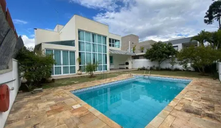Casa com 4 dormitórios, 420 m² - venda por R$ 3.490.000,00 ou aluguel por R$ 16.066,67/mês - Residencial Morada dos Lagos - Barueri/SP