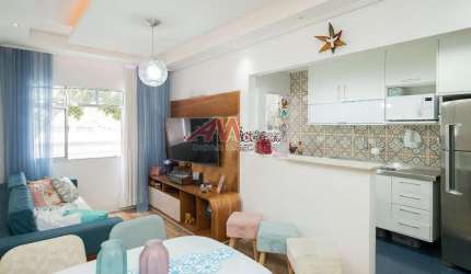 Apartamento em Taboão SB Campo: 2 Dorms, 1 Banheiro por R$280k - Venda