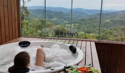 Casa COM VISTA LINDA e salão de festas, á VENDA, RANCHO QUEIMADO SC