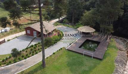 Sítio escriturado de 30.000m² com cachoeira entre Rancho Queimado e Anitápolis