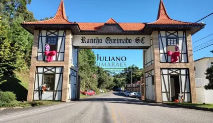 OPORTUNIDADE, TERRENO Á VENDA na avenida principal de RANCHO QUEIMADO SC