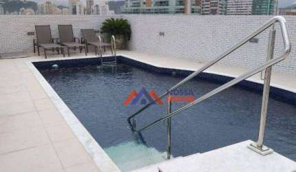 Apartamento com 2 dormitórios à venda, 69 m² por R$ 695.000,00 - Boqueirão - Santos/SP