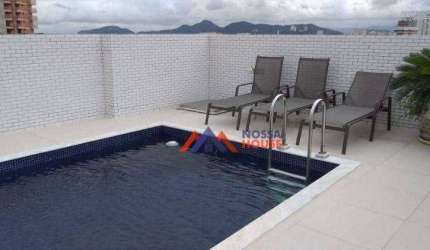 Apartamento com 1 dormitório à venda, 60 m² por R$ 635.000,00 - Boqueirão - Santos/SP