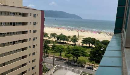 Apartamento de 2 dormitórios 80m² frente mar na Pompeia 450.000