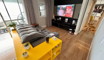 Apartamento de 2 dormitórios 131m² no The Garden Vista Mar com com lazer completo