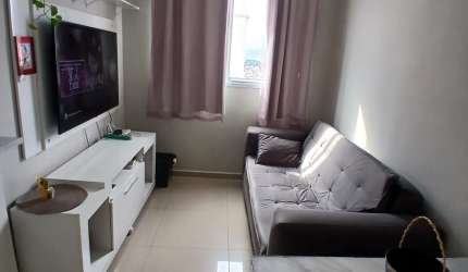 Apartamento de 2 dormitórios no Vivamar 45m² 268mil