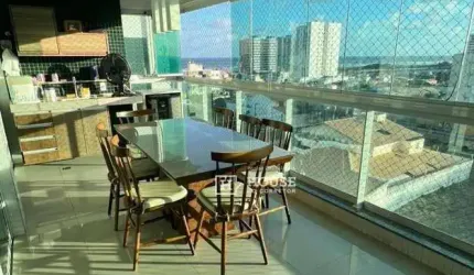 Apartamento com vista para o mar, com 3 dormitórios à venda, 150 m² por R$ 1.199.000 - Atalaia - Aracaju/SE