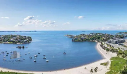 Paraíso de viver na Enseada do Suá.