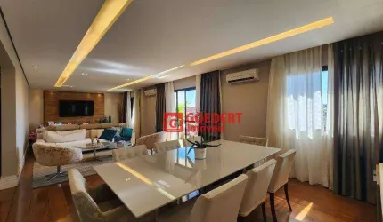 Apartamento Condomínio Ilha da  Madeira com 3 dormitórios 3 suítes para alugar, 168 m² por R$ 12.075/mês - Macedo - Guarulhos/SP  MOBILIADO!!