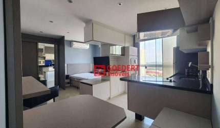 Studio com 1 dormitório para alugar, 38 m² por R$ 3.265,00/mês - Vila Augusta - Guarulhos/SP