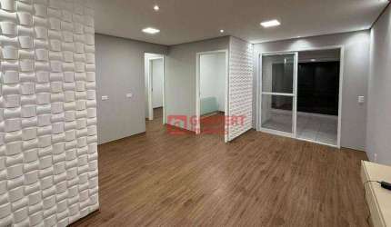 Apartamento Condominio The Gate com 3 dormitórios à venda, 77 m² por R$ 850.000 ou aluguel por R$ 5.250/mês - Jardim Flor da Montanha - Guarulhos/SP
