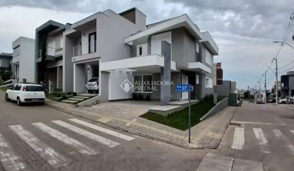 Casa em condomínio fechado com 3 quartos à venda na Rua Tancredo Neves, 990, Jansen, Gravataí, 140 m2 por R$ 898.990