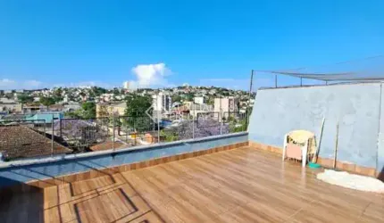 Cobertura com 2 quartos à venda na Travessa Viamão, 139, Medianeira, Porto Alegre, 124 m2 por R$ 340.000
