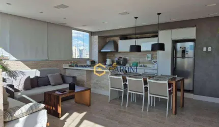 Apartamento tipo cobertura à venda 246m² três suítes, seis vagas, condomínio clube, Lapa SP