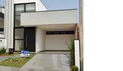 Casa Térrea Moderna no Ypê 3 – Tatuí/SP
