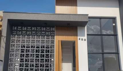 Casa nova à venda no Condomínio Reserva dos Ipês II – Modernidade, conforto e sofisticação em Tatuí/SP