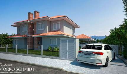 Casa em condomínio fechado com 3 quartos à venda no Testo Alto, Pomerode , 125 m2 por R$ 894.131