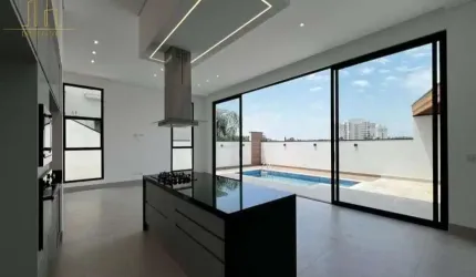 Sobrado de alto padrão à venda no Residencial Central Parque em Salto/SP