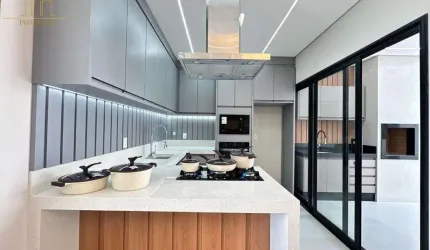 Casa em condomínio fechado com 3 quartos à venda na Rua Nelson Maria Neto, 341, Vila Rubens, Indaiatuba, 120 m2 por R$ 1.350.000
