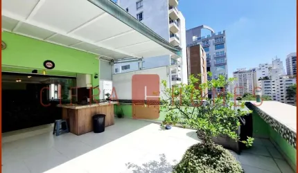 Apartamento duplex na cobertura de 200m2 à venda, maravilhosa e charmosa, 2 dormitórios, 1 vaga de