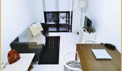 Apartamento para locação, mobiliado, 1 dorm., 1 vaga, no melhor do Jd. Paulista