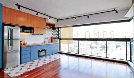 Apartamento disponível para Locação, equipado com 1 Dormitório, Varanda e Lazer Completo no Coração