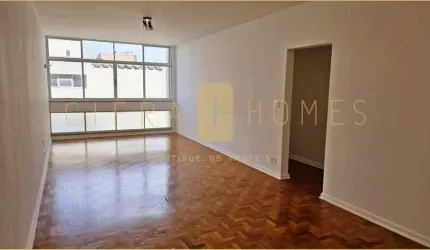 Apartamento para locação, 104 m², andar alto, 2 quartos, 1 vaga, Jardim Paulista