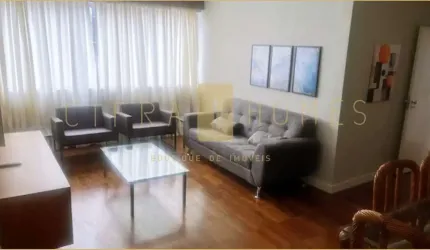 Apartamento com 105m², Mobiliado, de 3 Dormitórios no Paraíso, Conforto e Localização Privilegiada