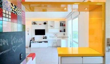 Apartamento com 1 dormitório à venda, 54 m² por R$ 1.015.000,00 - Jurerê - Florianópolis/SC