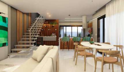 Casa Geminada com 3 quartos, sendo 3 suítes em Florianópolis - SC