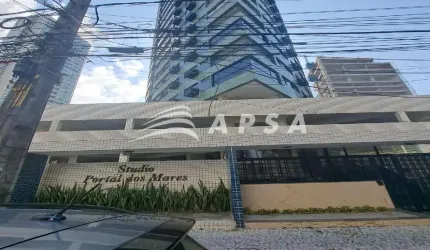 EXCELENTE FLAT CONTENDO 1 QUARTO, LOCALIZADO EM BOA VIAGEM, IMÓVEL CONTENDO  38 METROS QUADRADOS,  M