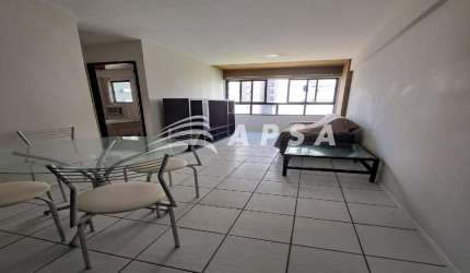 EXCELENTE APARTAMENTO SEMI MOBILIADO, CONTENDO  1 QUARTO, 1BANHEIRO SOCIAL,  COM  GARAGEM, 38 METROS