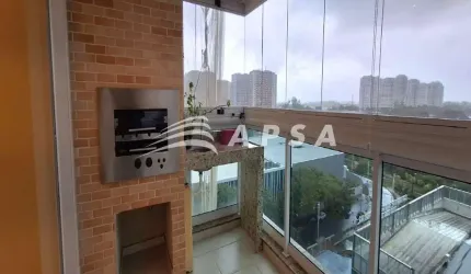 LINDO APARTAMENTO 3 QUARTOS, PARA ALUGAR, NA RUA CÉSAR LATTES - BARRA DA TIJUCA. COM 116M², ACABAMEN
