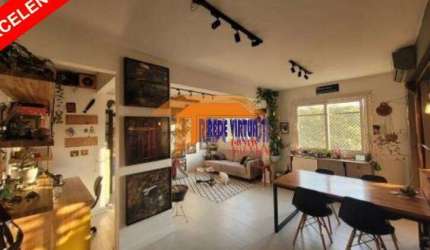 VENDE -  MOBILIADO - CAXINGUI APTO 65 MTS - 1 DORM. 1 BANH. 1VAGA LINDO APTO - MOBILIADO E REFORMADO
