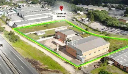 Área à venda, 15144 m² por R$ 13.100.000,00 - Atuba - Curitiba/PR