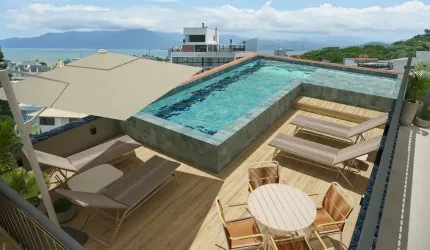 Apartamento com 1 quarto à venda na Avenida Engenheiro Max de Souza, 001, Coqueiros, Florianópolis por R$ 454.179