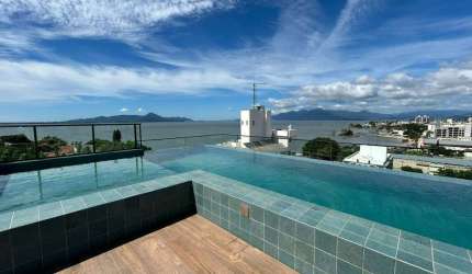Apartamento com 1 quarto à venda na Rua Marques de Carvalho, 186, Coqueiros, Florianópolis por R$ 630.000