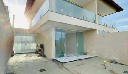 Lindíssima casa nova com vista frontal para Praia do Foguete!