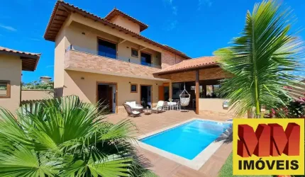 Excelente Casa em Condomínio com 4 Suítes, Caravelas - Búzios