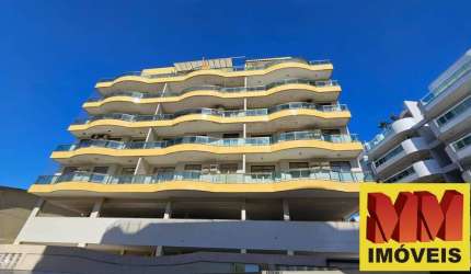 Apartamento em prédio com lazer completo no centro de Cabo Frio