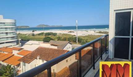 Cobertura com Linda Vista Mar em Cabo Frio-RJ