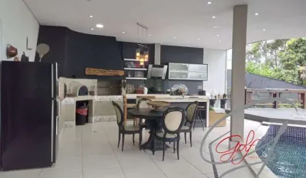 CASA DE LUXO A VENDA NO CONDOMÍNIO TAMBORÉ 1 - BARUERI